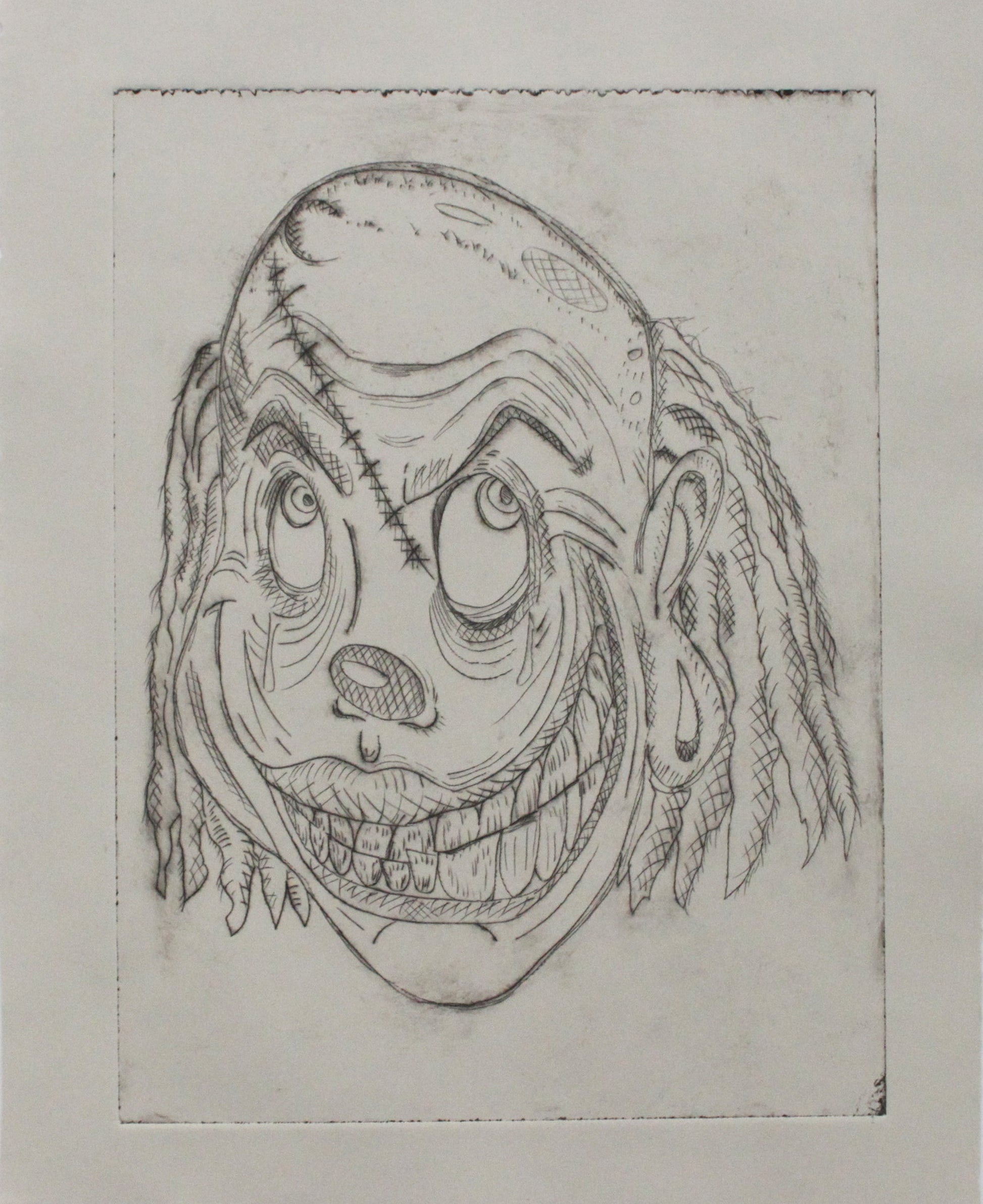 Untitled (Smiling Character) by Antwan Jones