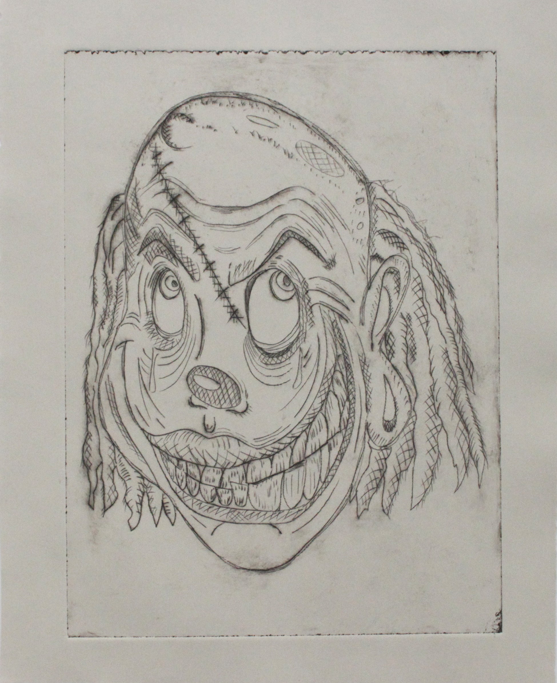 Untitled (Smiling Character) by Antwan Jones