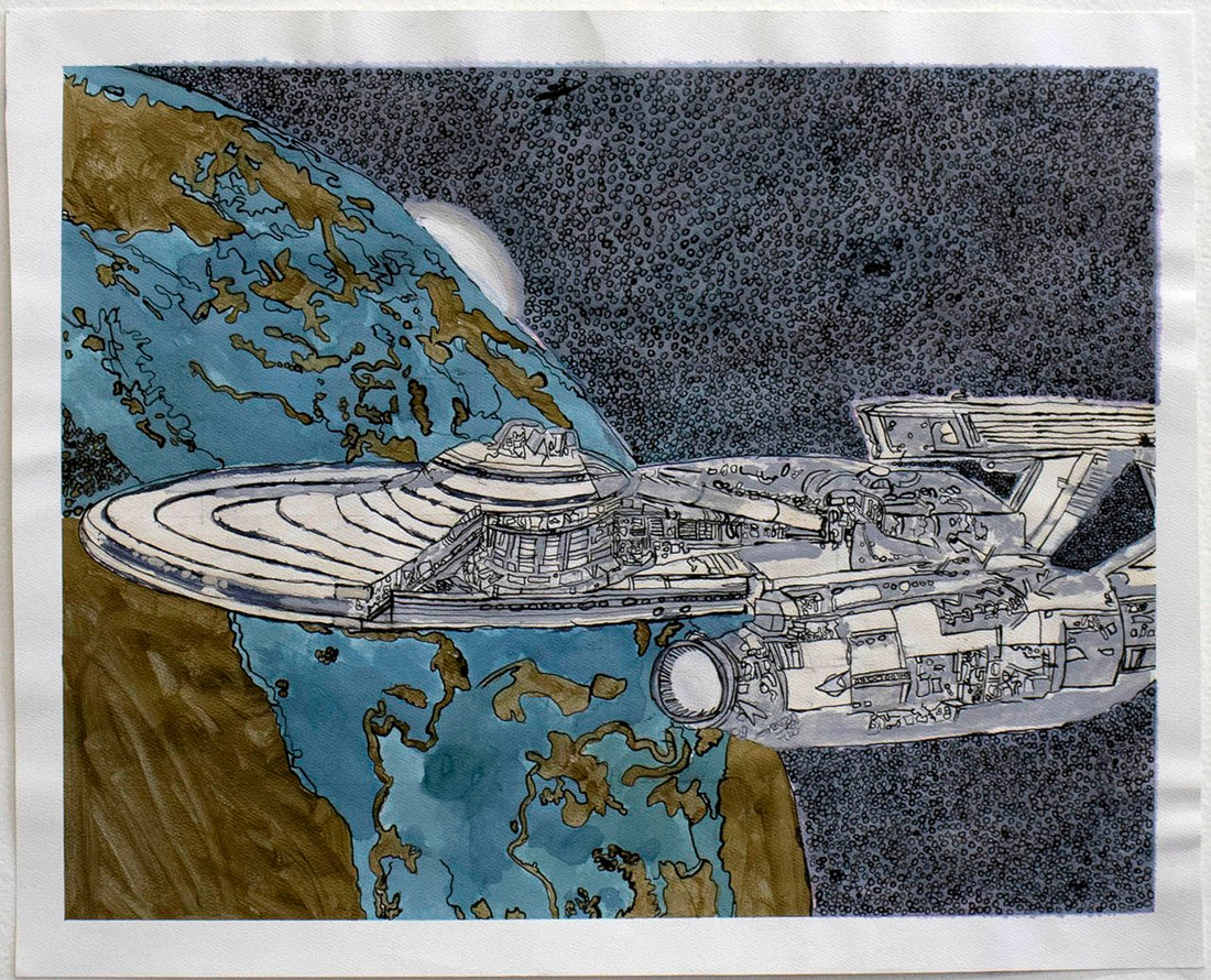 Untitled (Spaceship) by Tony Brown