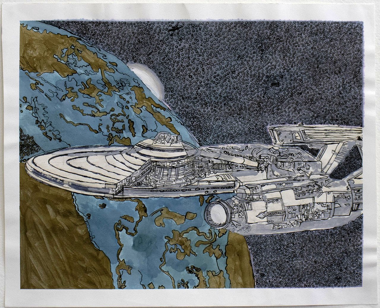 Untitled (Spaceship) by Tony Brown