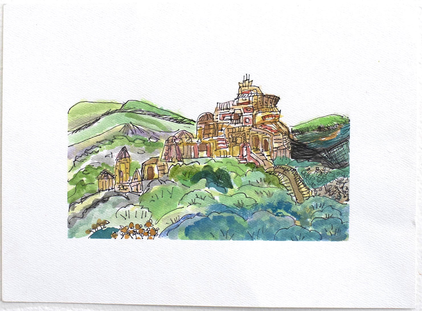 Untitled (Structure Landscape) by Christina Yoo