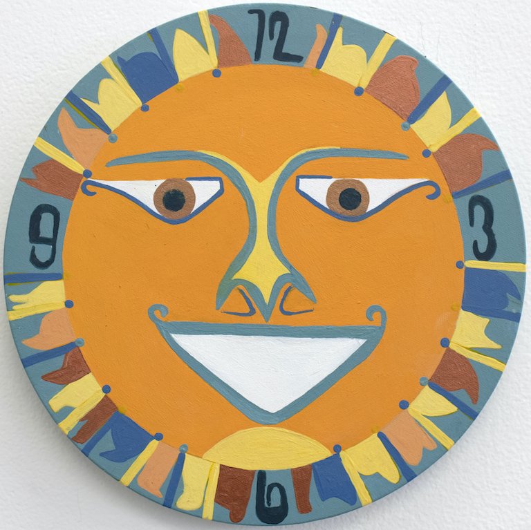 Untitled (Sun With Yellow Nose) by Debra Alexander