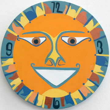 Untitled (Sun With Yellow Nose) by Debra Alexander
