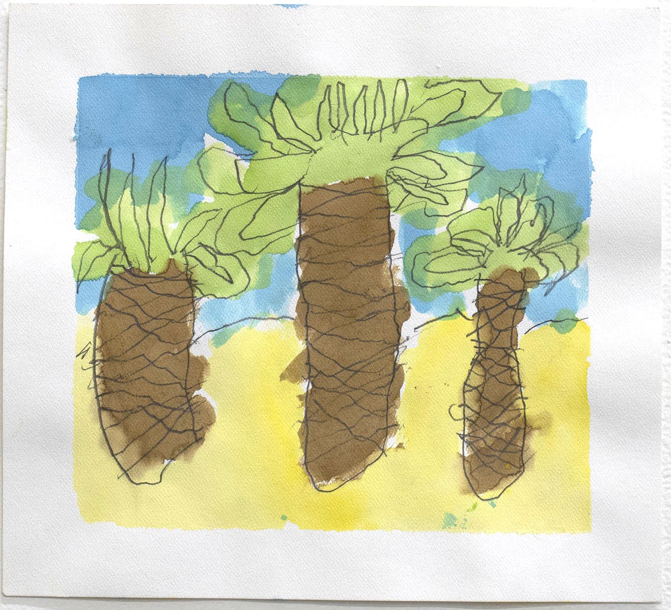 Untitled (Trees) by Maurice Isaac