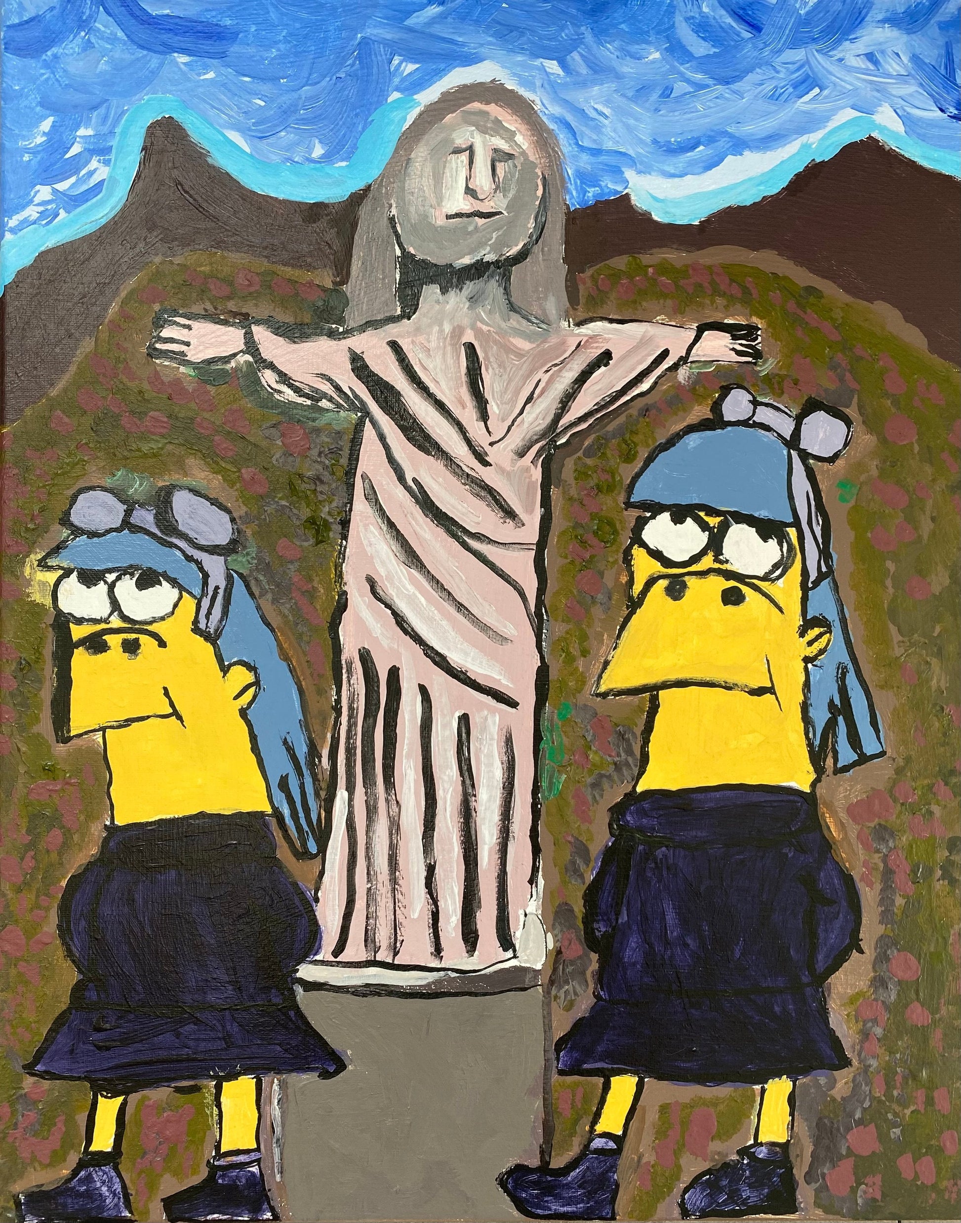 Untitled (Twin Characters) by Ricardo Lopez