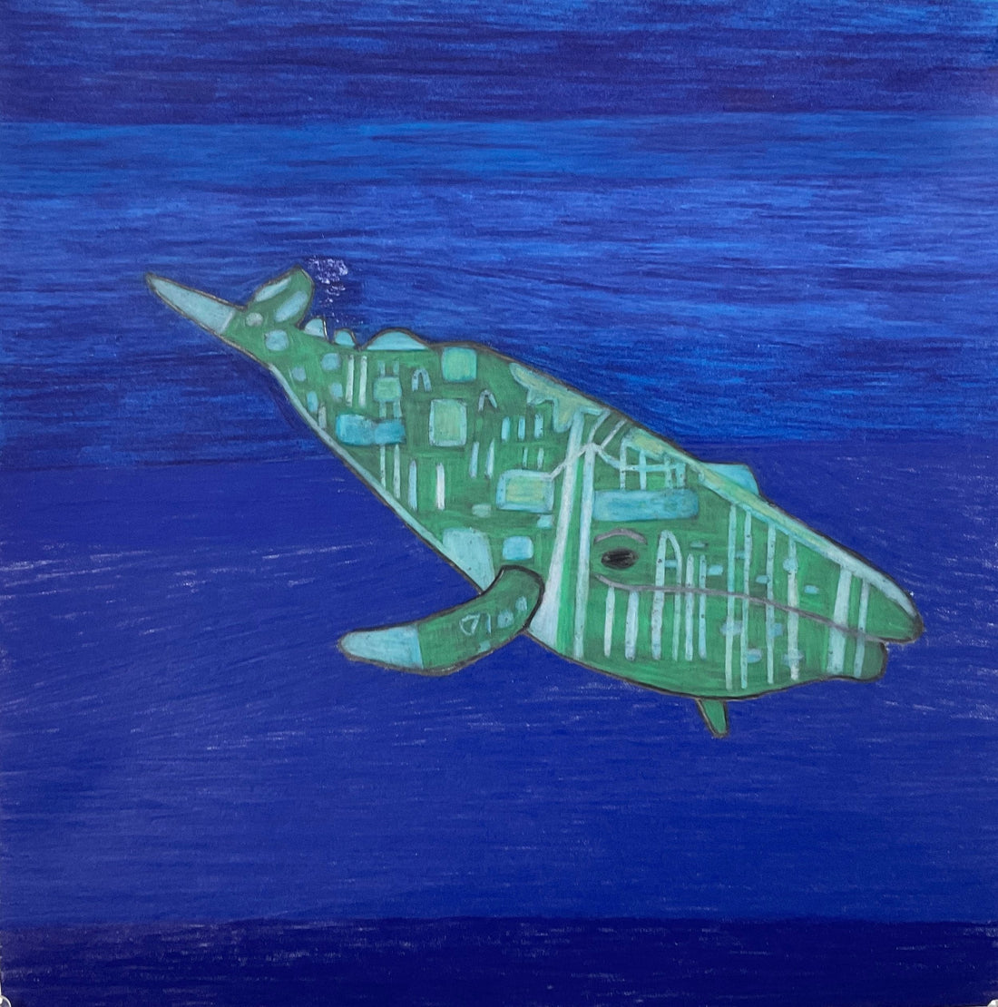 Untitled (Whale) by Jamison Rizzo