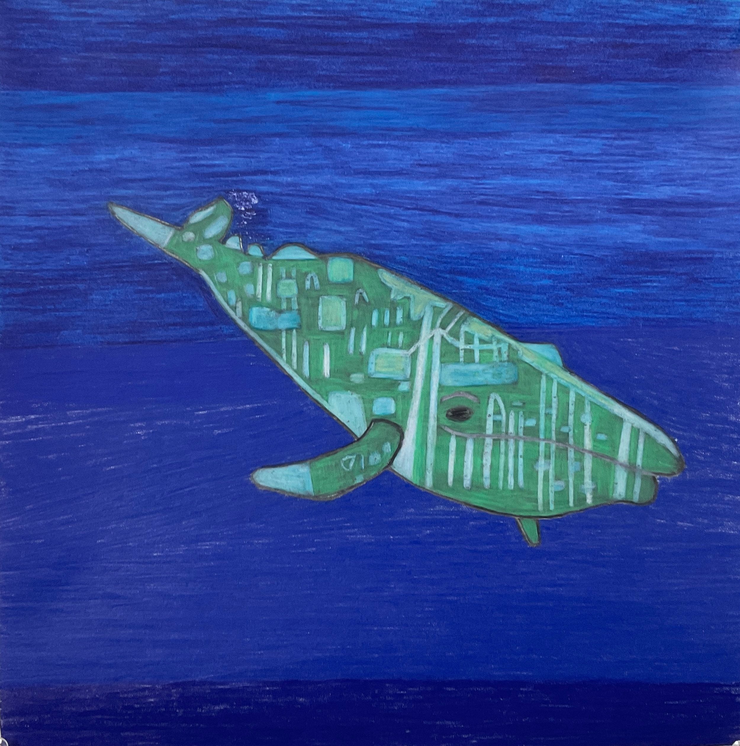 Untitled (Whale) by Jamison Rizzo