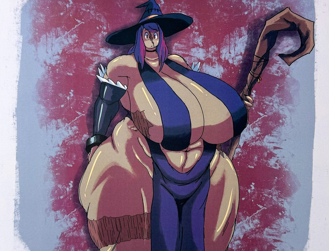 Untitled (Witch Character) by Humberto Saldana