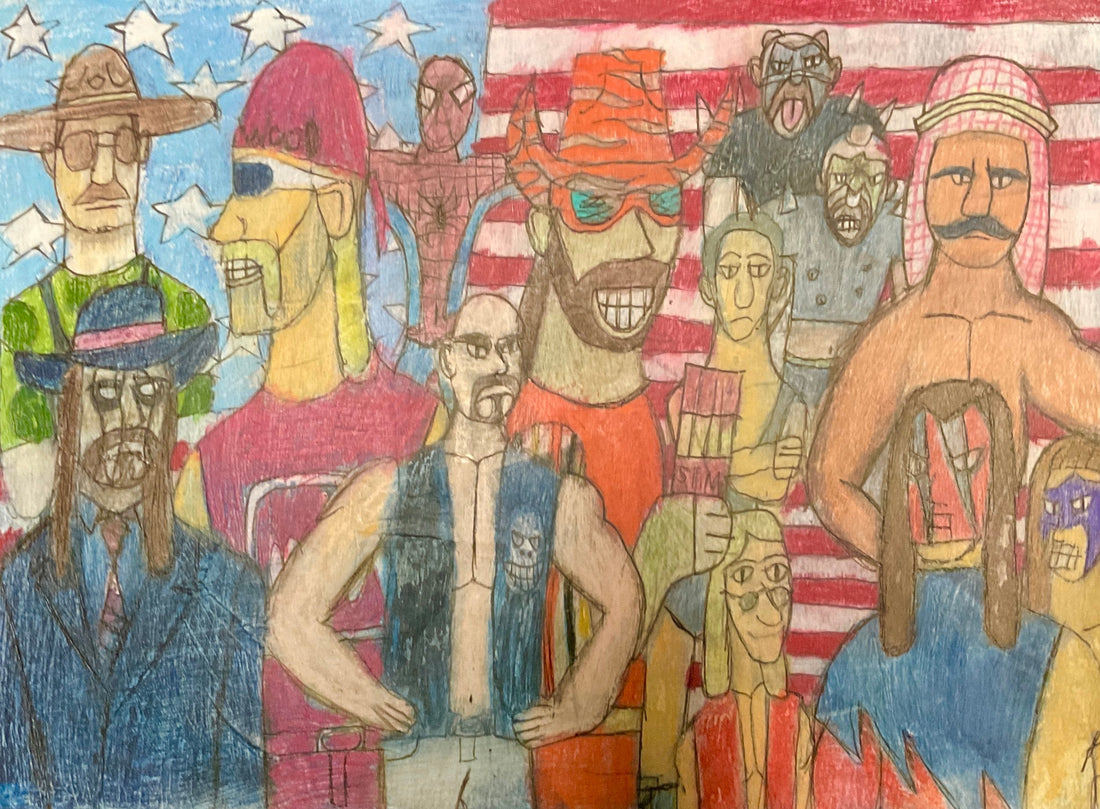 “Wrestling” by Joshua Branch