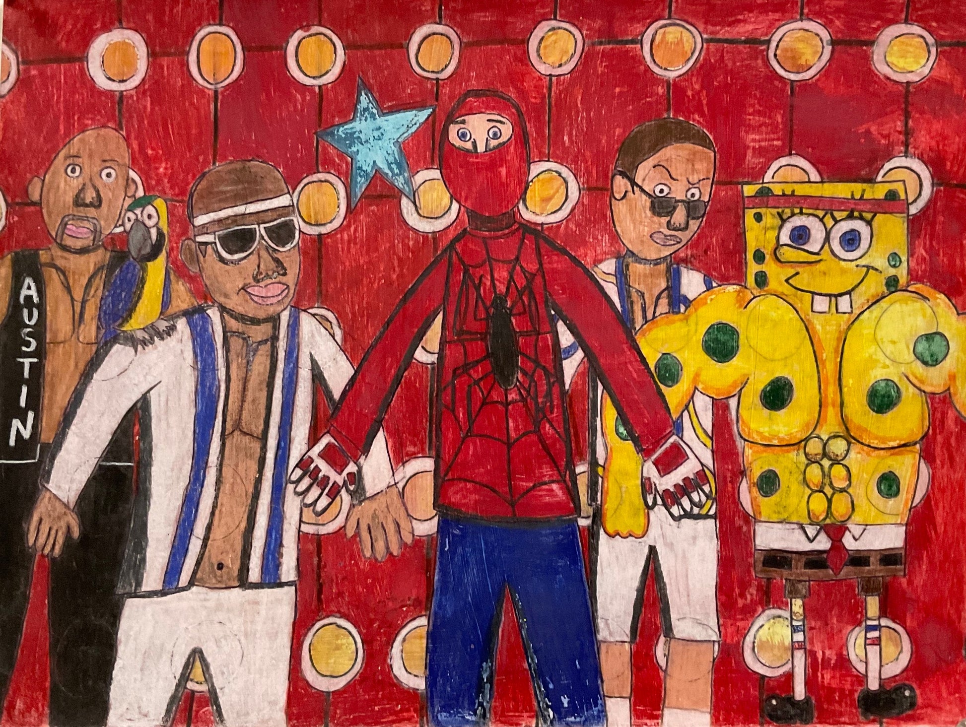 “Wrestling Team” by Brendan Tury