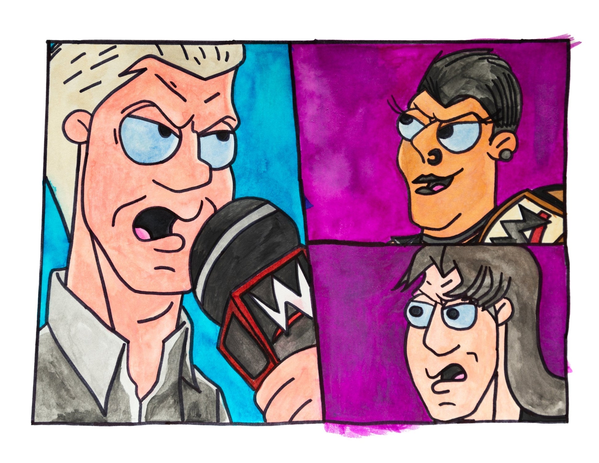 WWE Universe by Juan Romo