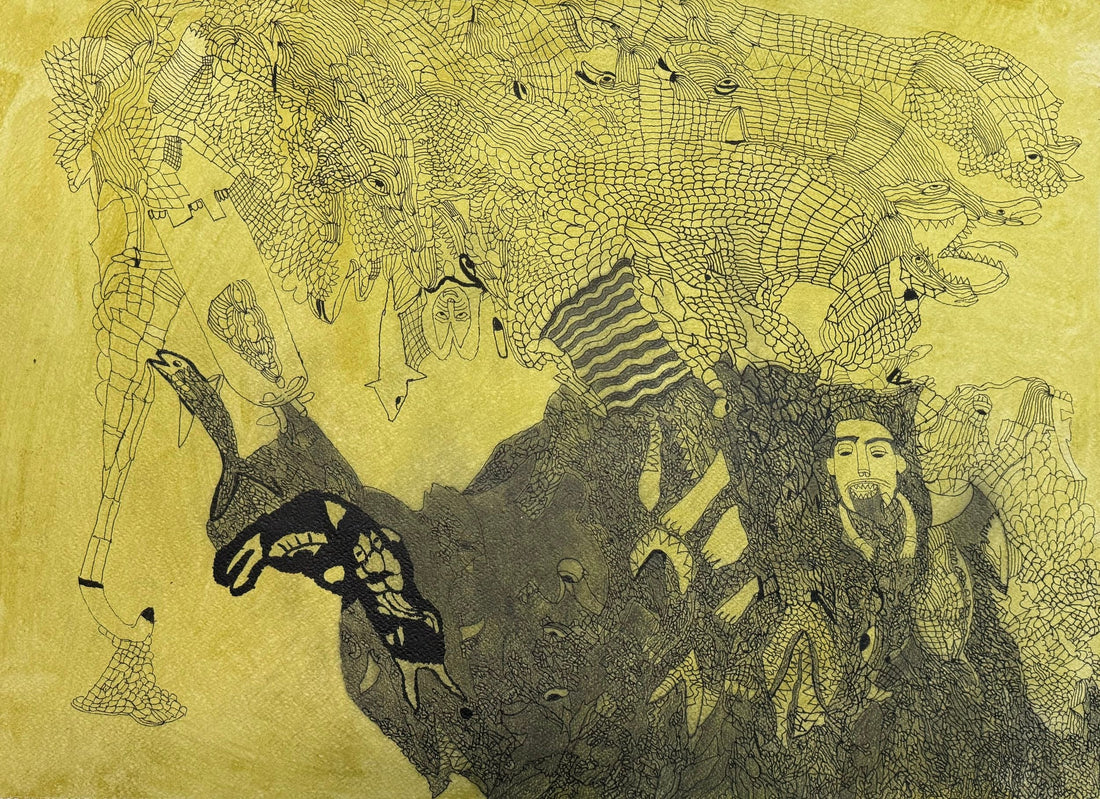 Yellow Map by Adriana Homsi