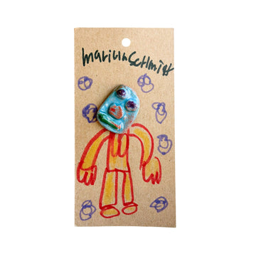 Untitled (lapel pin) by Marilyn Schmidt