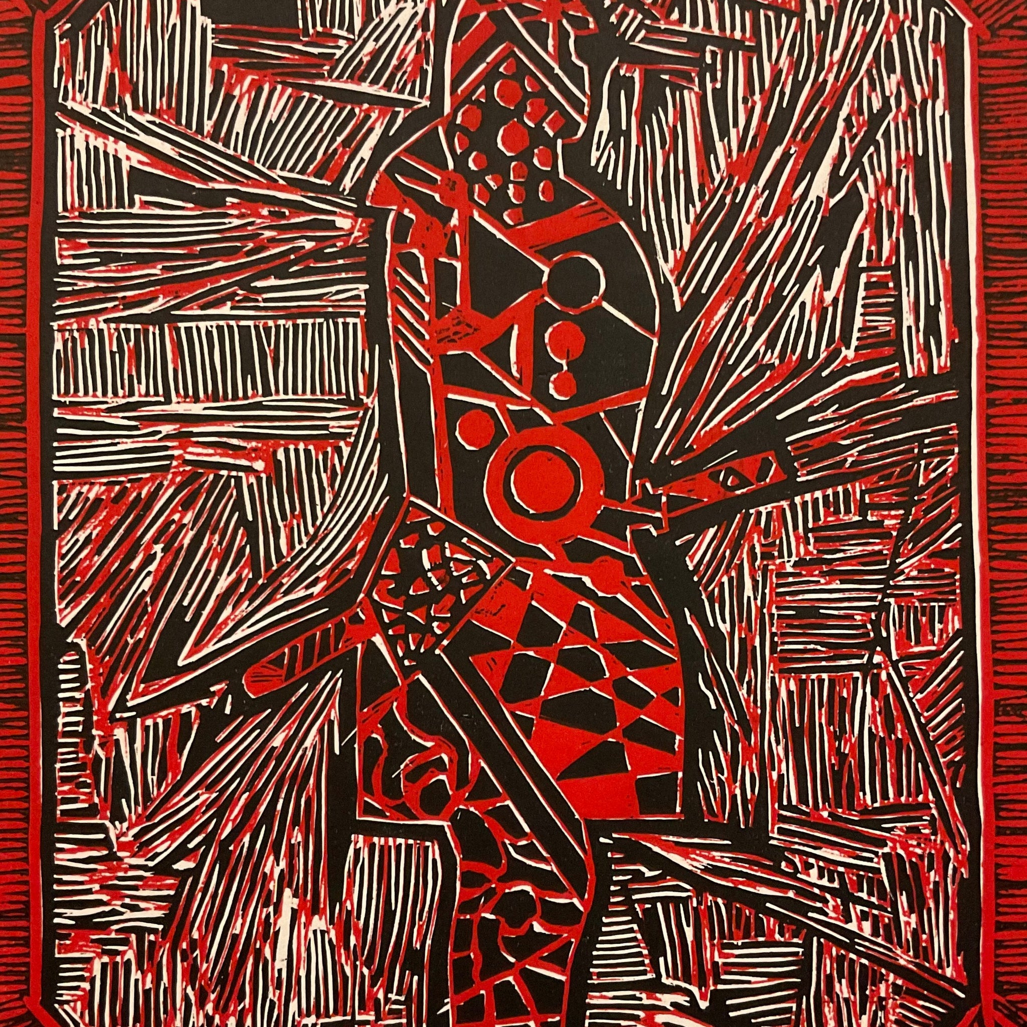 “Crimson Samurai” by Ivan Serrano