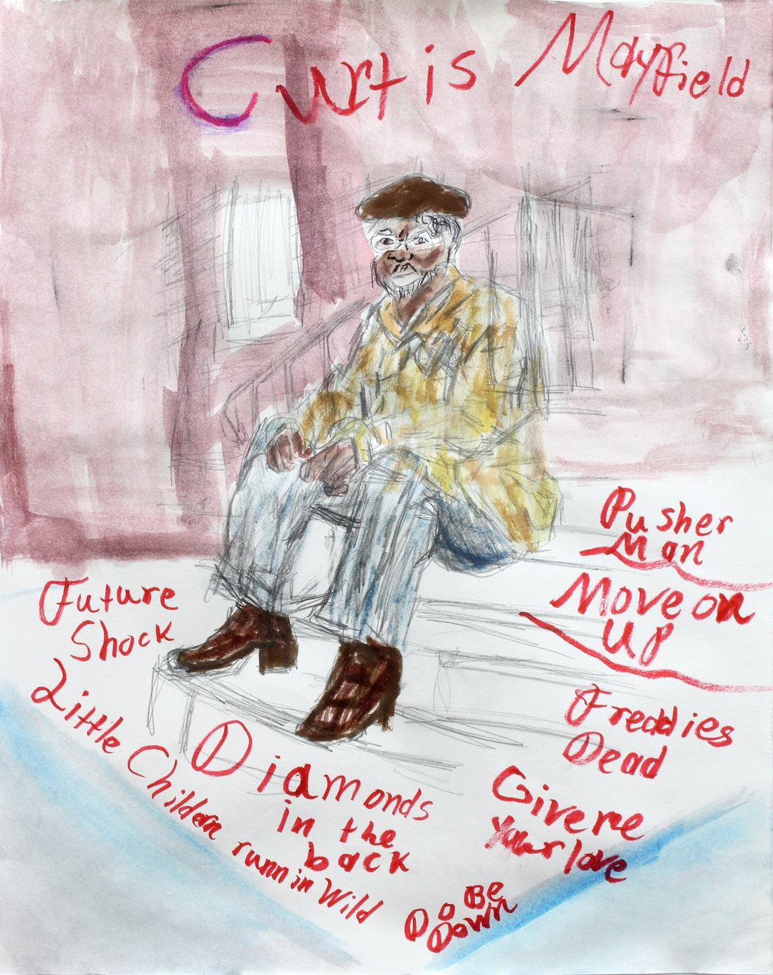 Curtis Mayfield The Legend by Raven McCormick