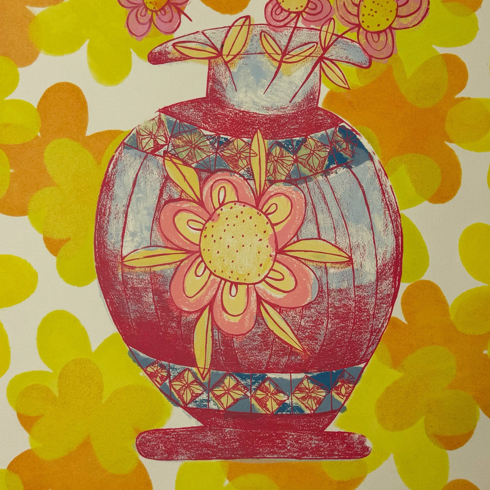 Flower Vase by Jennifer Jovel