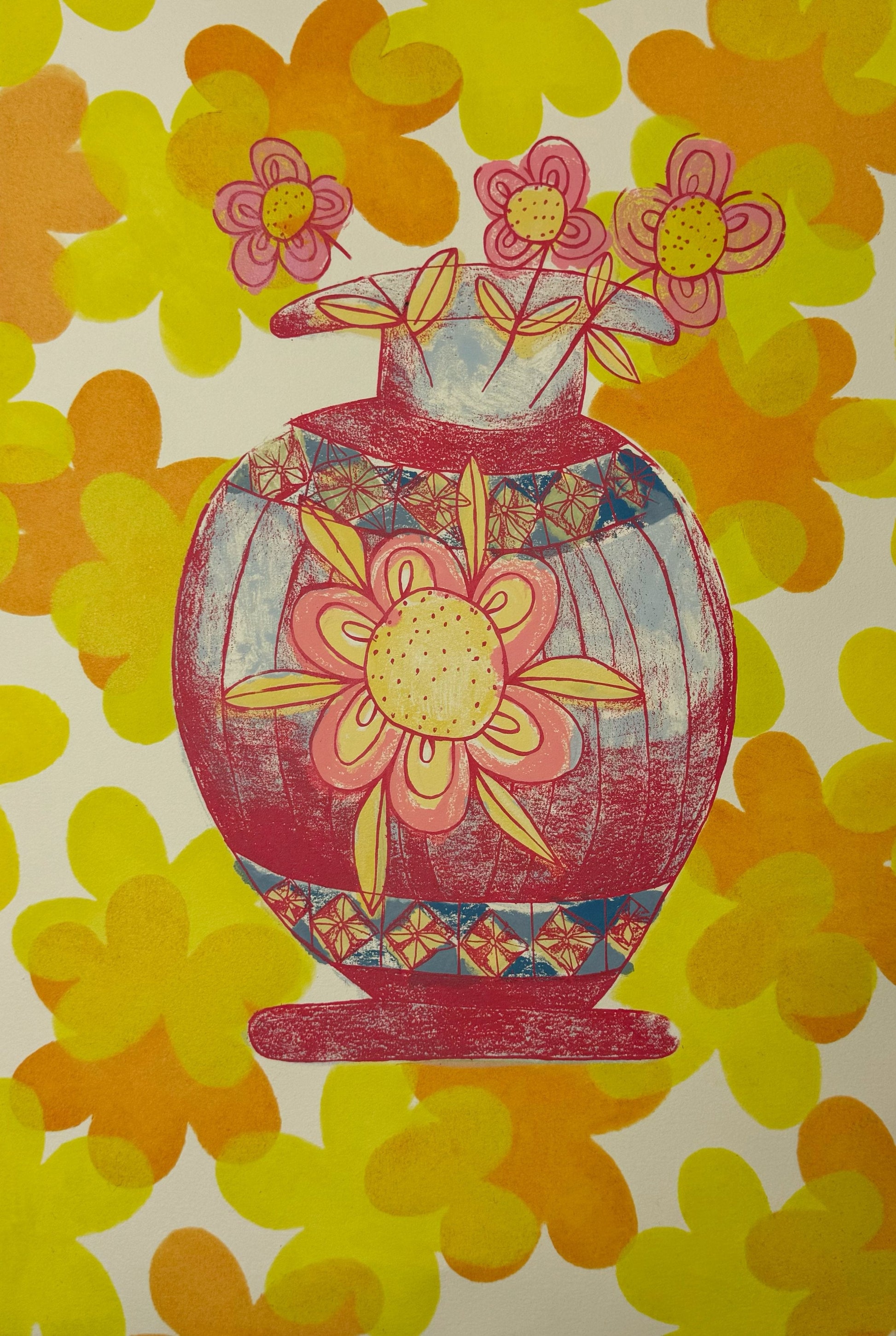 Flower Vase by Jennifer Jovel