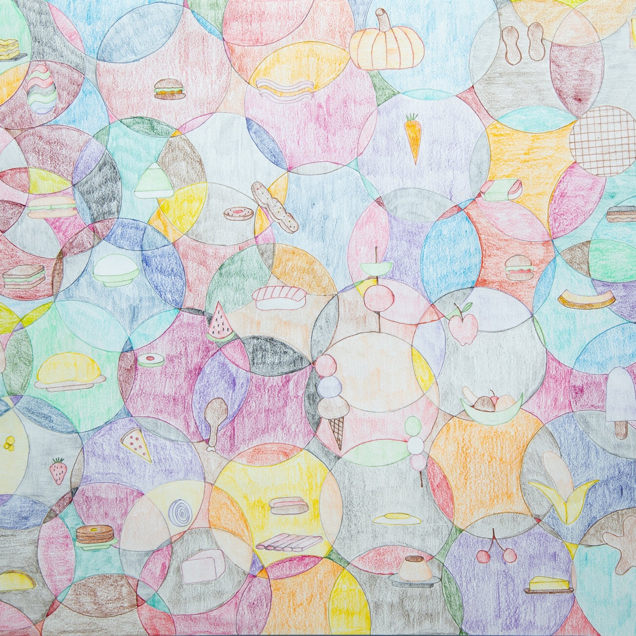 Food Floating in the Air by Kai Fukuyama