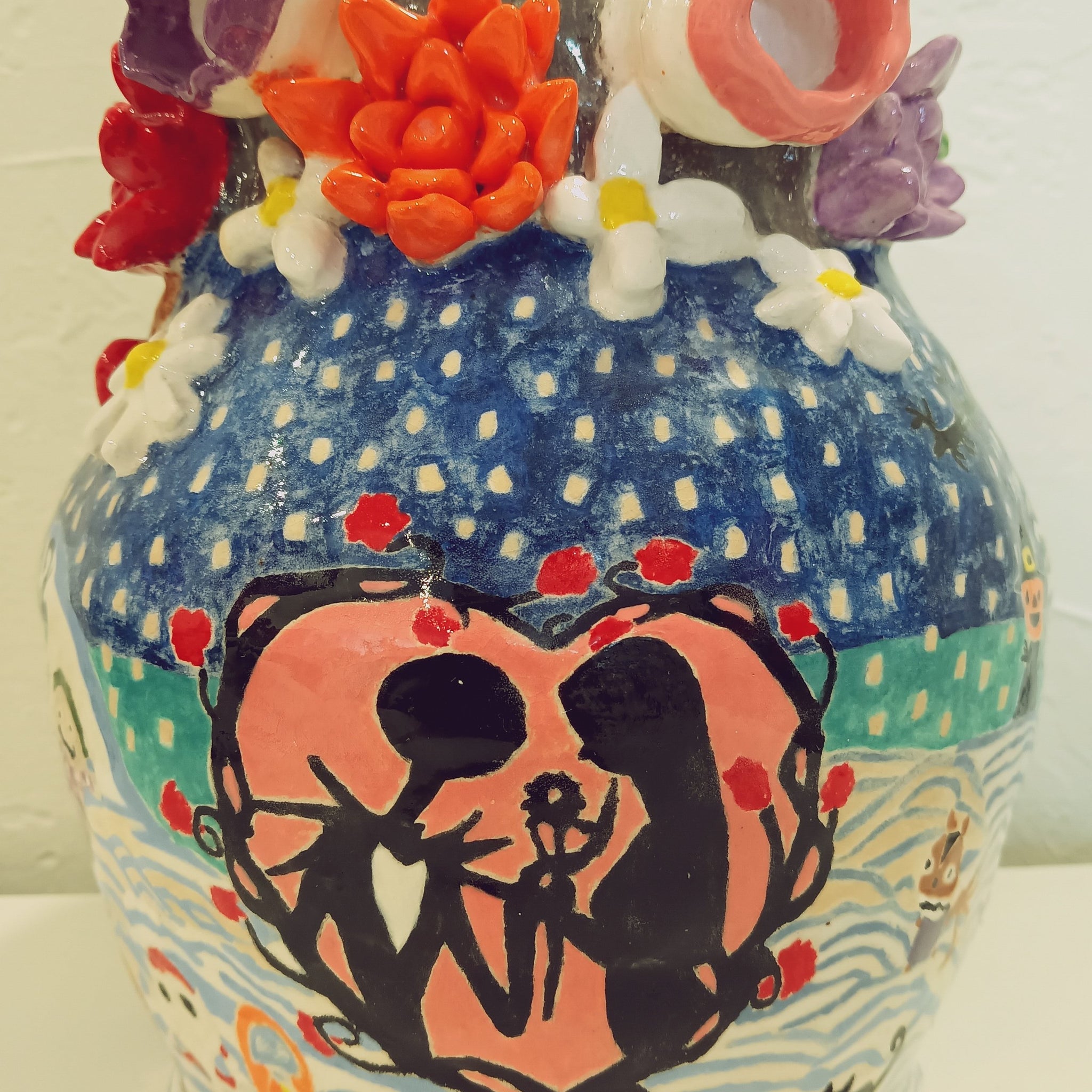 Nightvase Before Christmas by Diana Lopez
