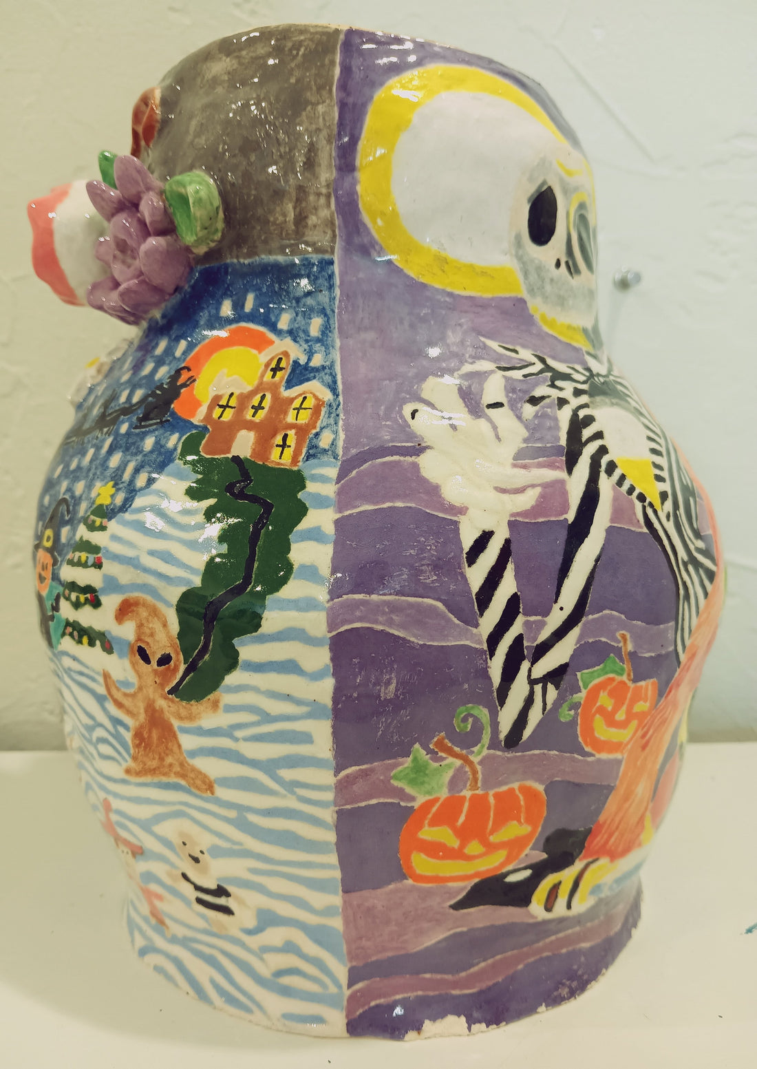 Nightvase Before Christmas by Diana Lopez