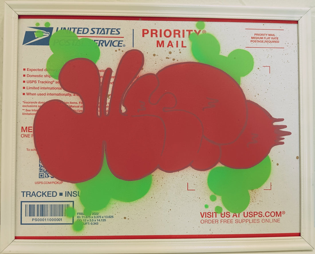 Over USPS by Shafick Ortiz