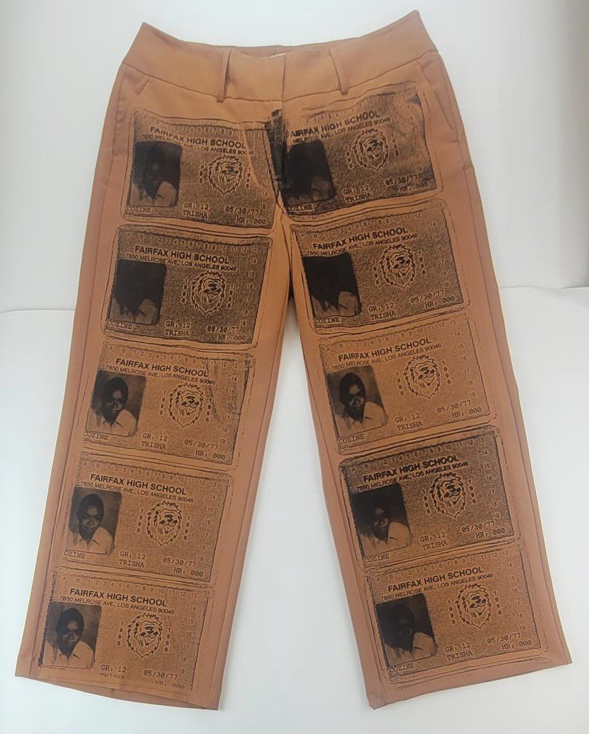 Printed by TC7- Trisha Cozine, Pants, Size 38