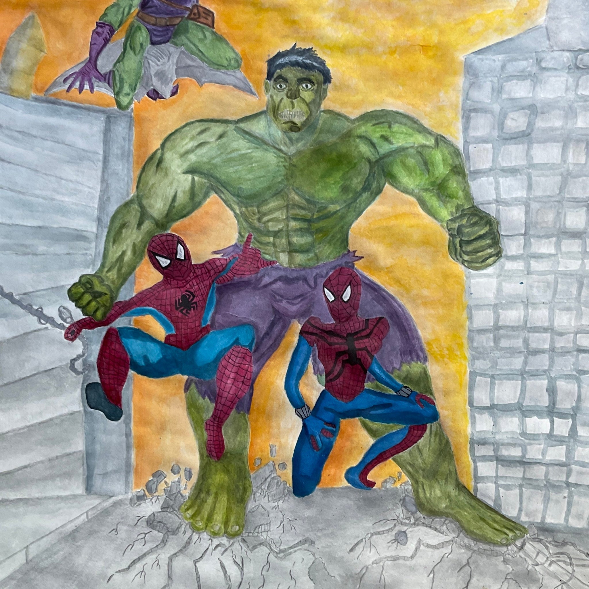 “Smash Hulk” by Victor Prieto