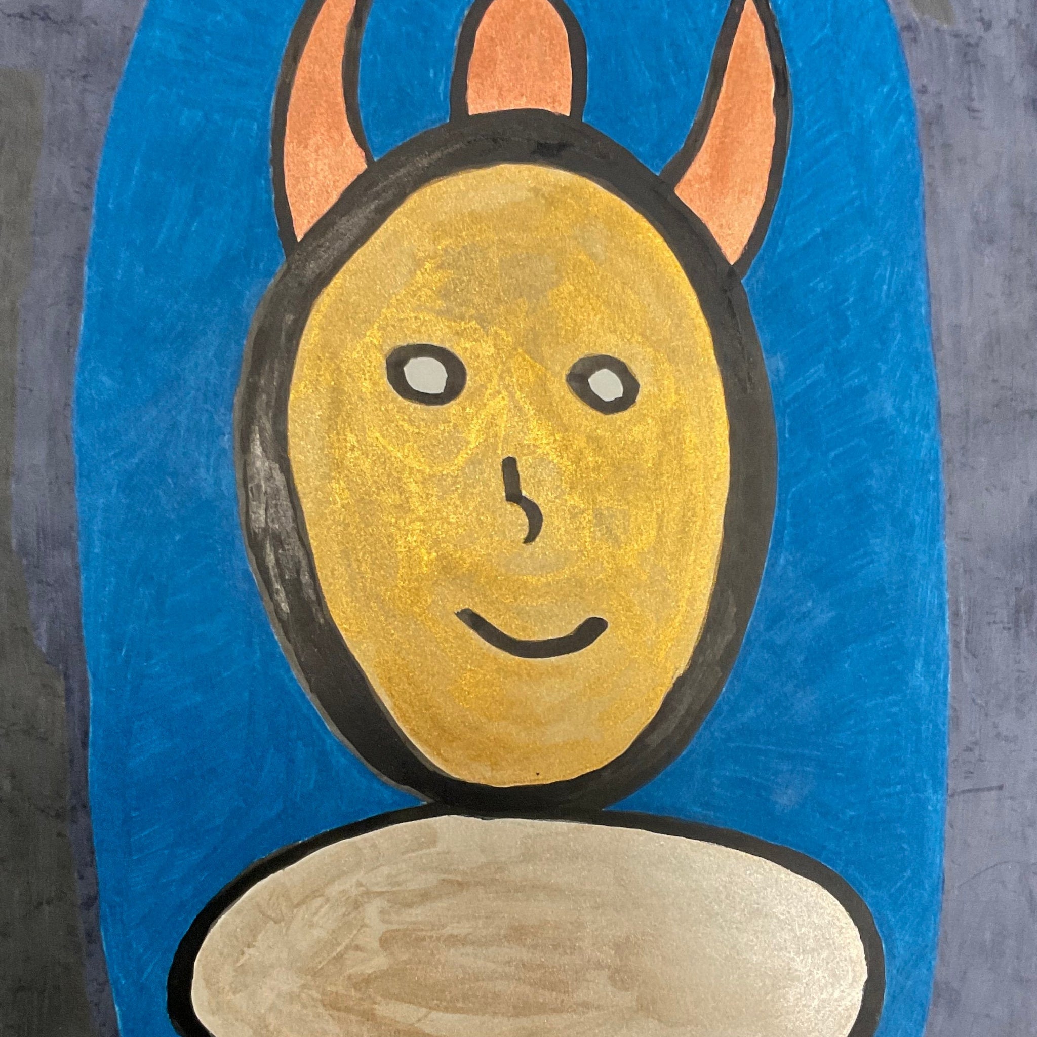 “Smiling Idol” by Anthony Morris