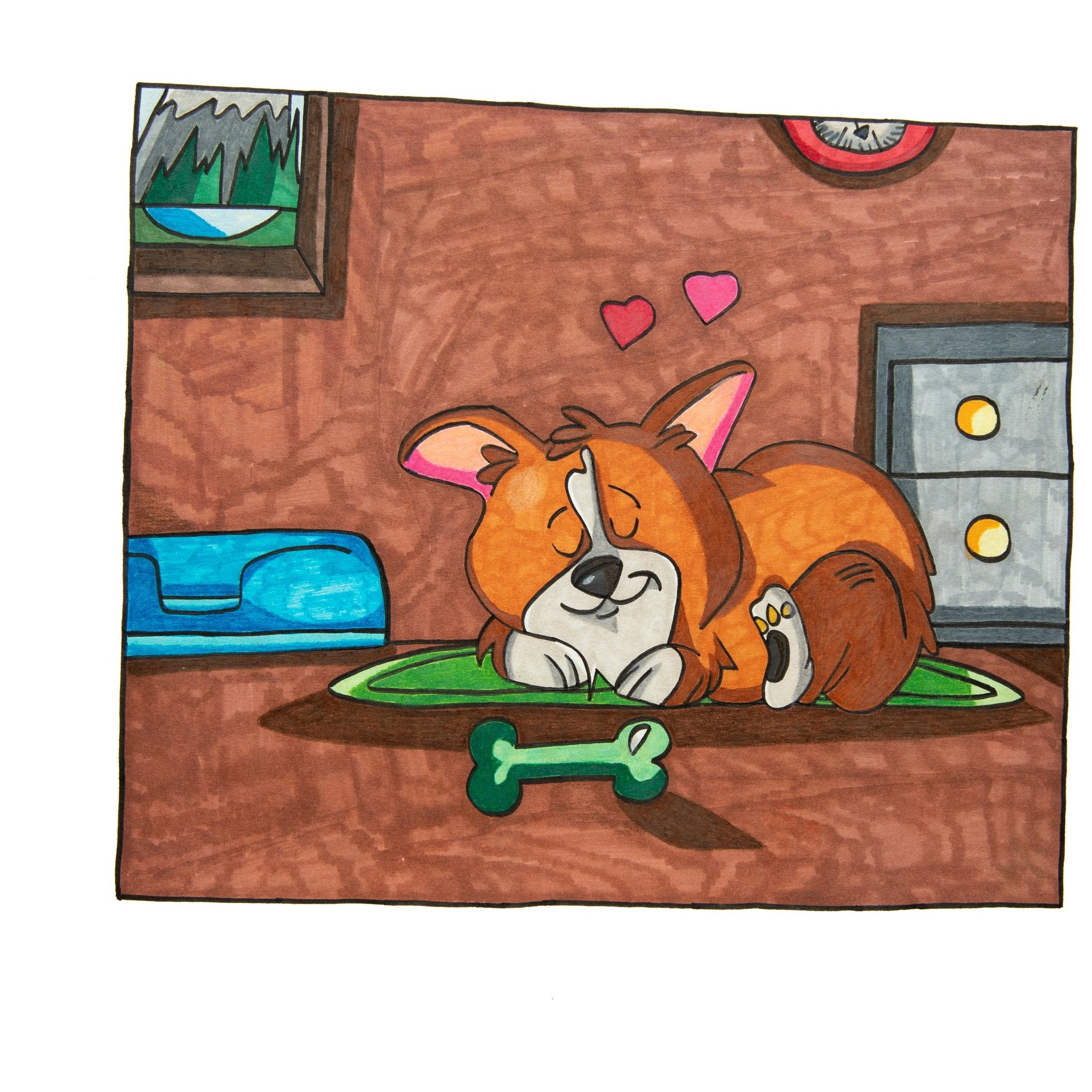 The Sleeping Puppy by Juan Romo