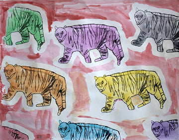 Untitled (Animal Shapes) by Daisy Hunt