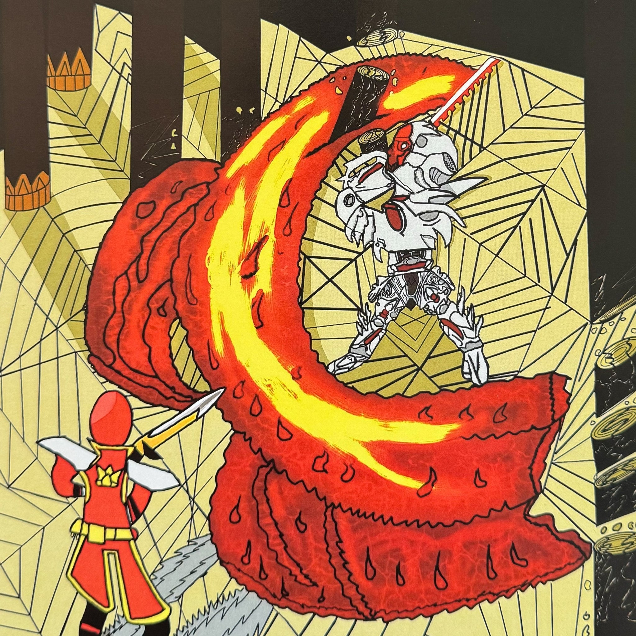 Untitled (Battle Scene) by James Roman