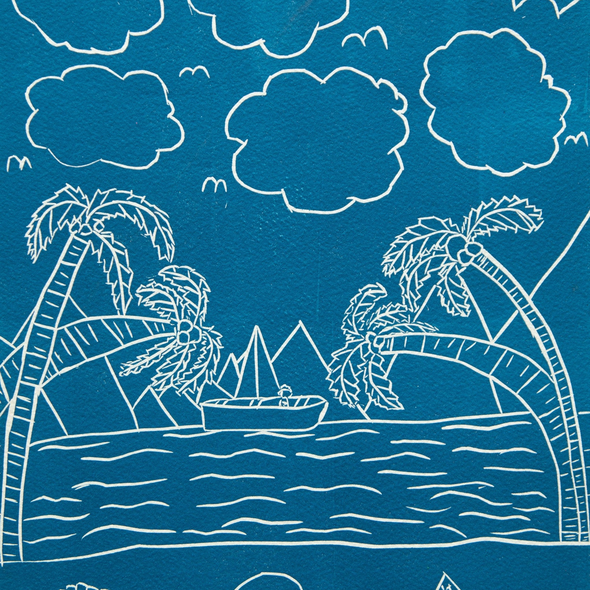 Untitled (Blue Print) by Shelima King