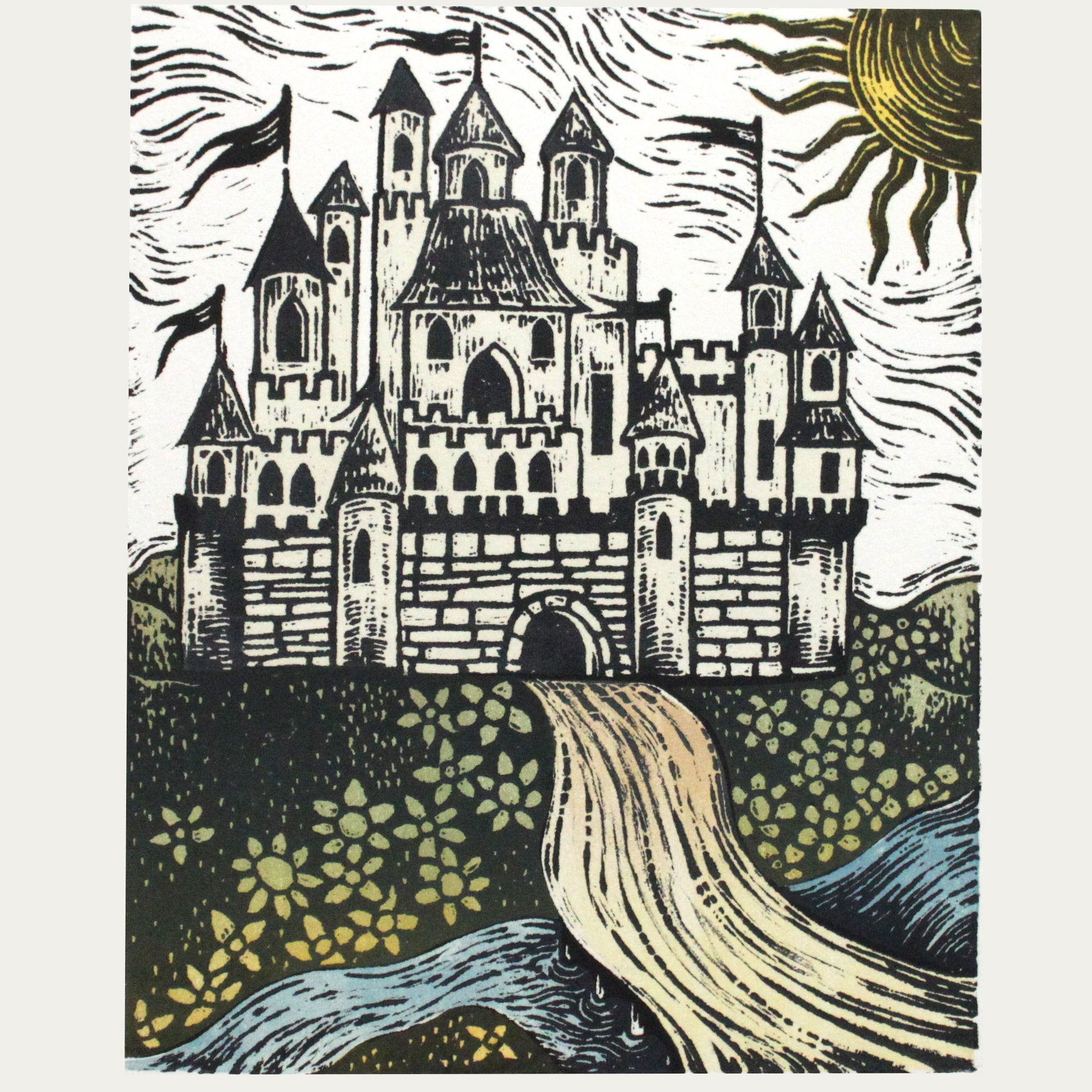 Untitled (Castle Print) by Alejandro Diaz