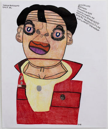 Untitled (Character In Red Jacket) by Thomas Birdsong