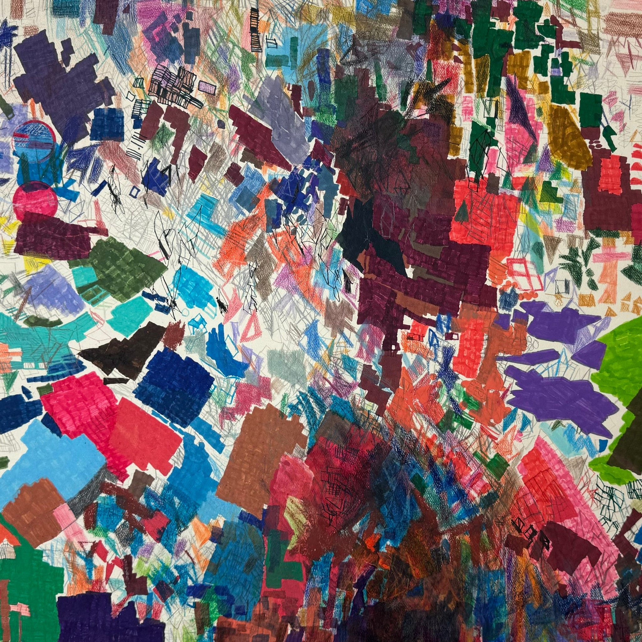 Untitled (Color Shapes) by Annie Negi