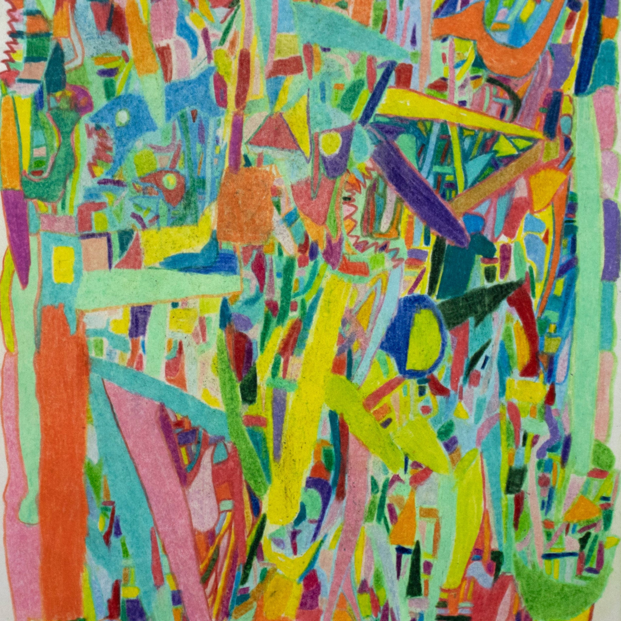Untitled (Color Shapes) by Tom Sedgwick