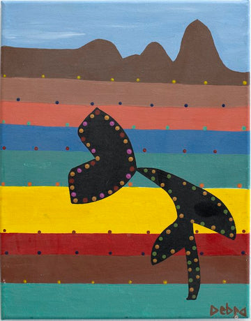 Untitled (Colorful Landscape) by Debra Alexander