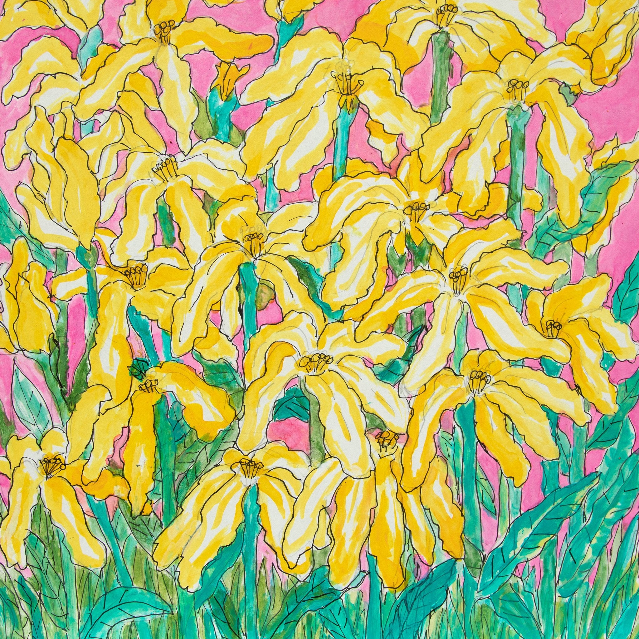 Untitled (Flowers) by Christina Yoo