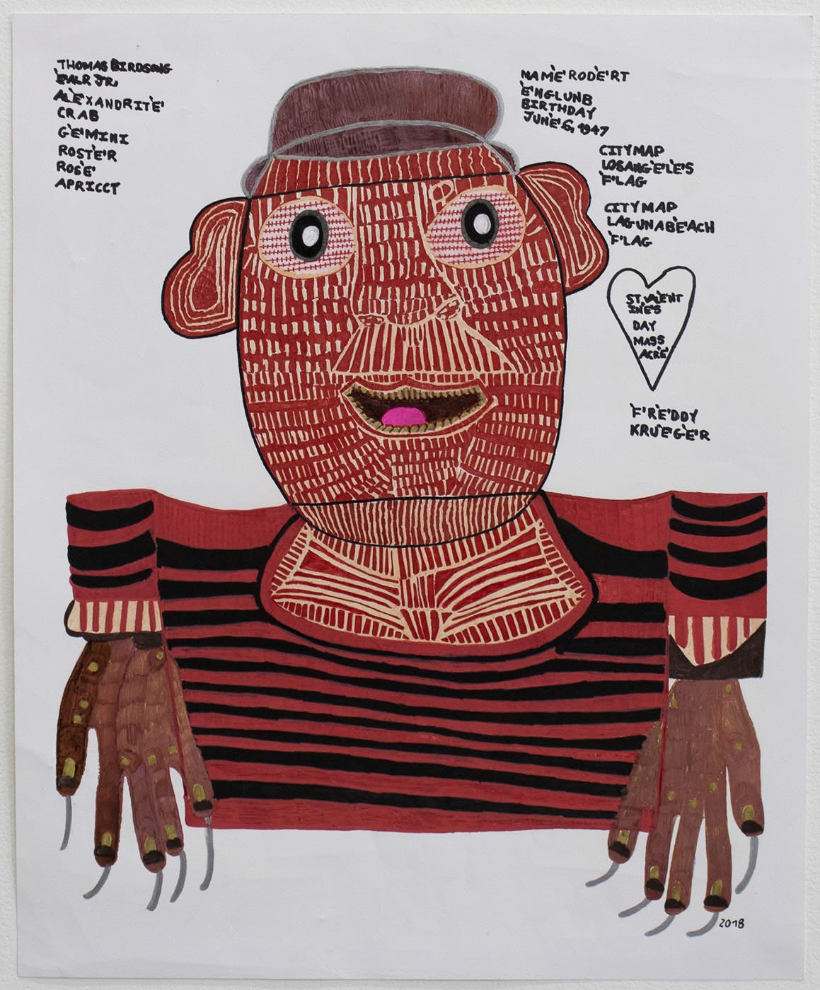 Untitled (Gold Figure) by Thomas Birdsong