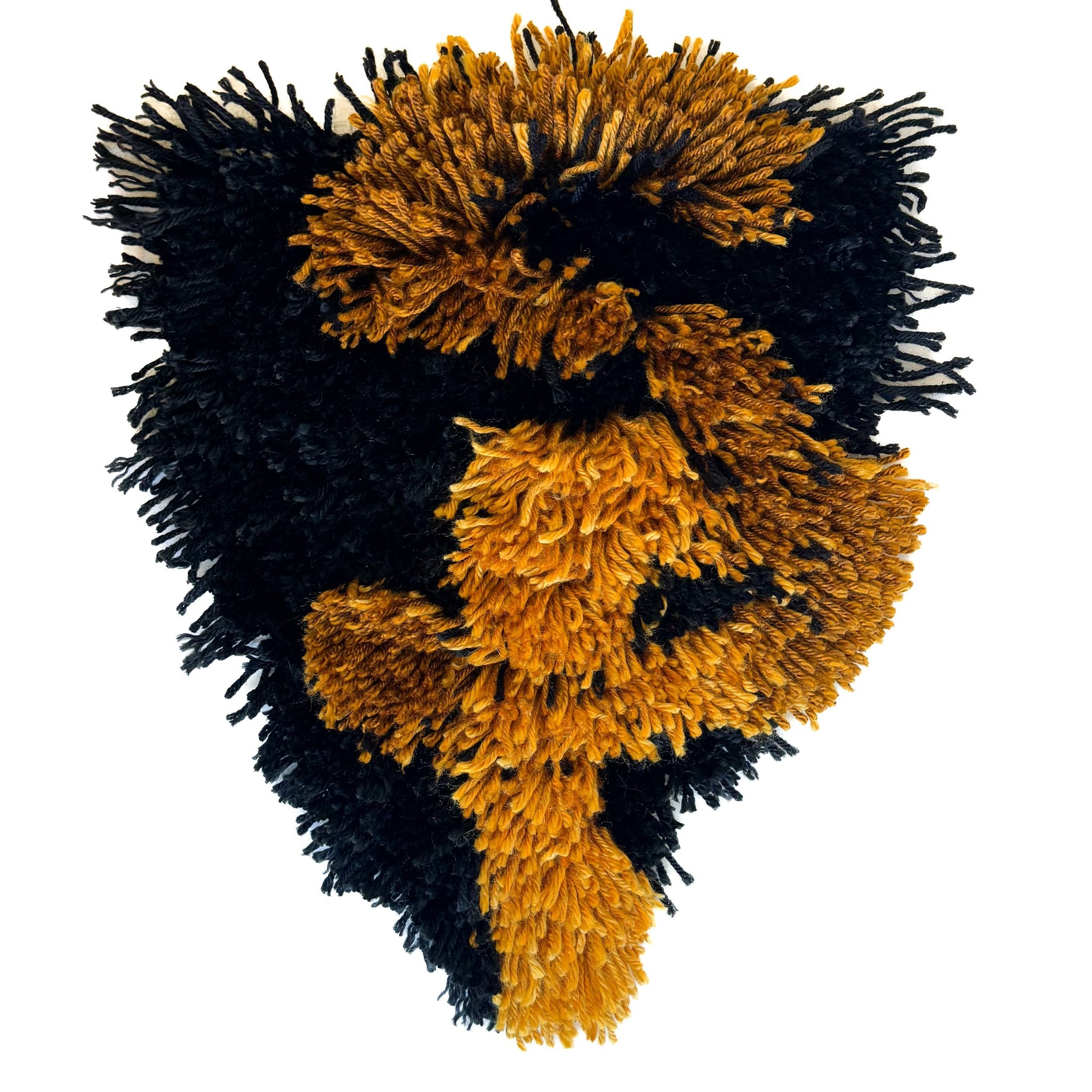 Untitled (Gold Letters On Black Background) by Armando Farillas