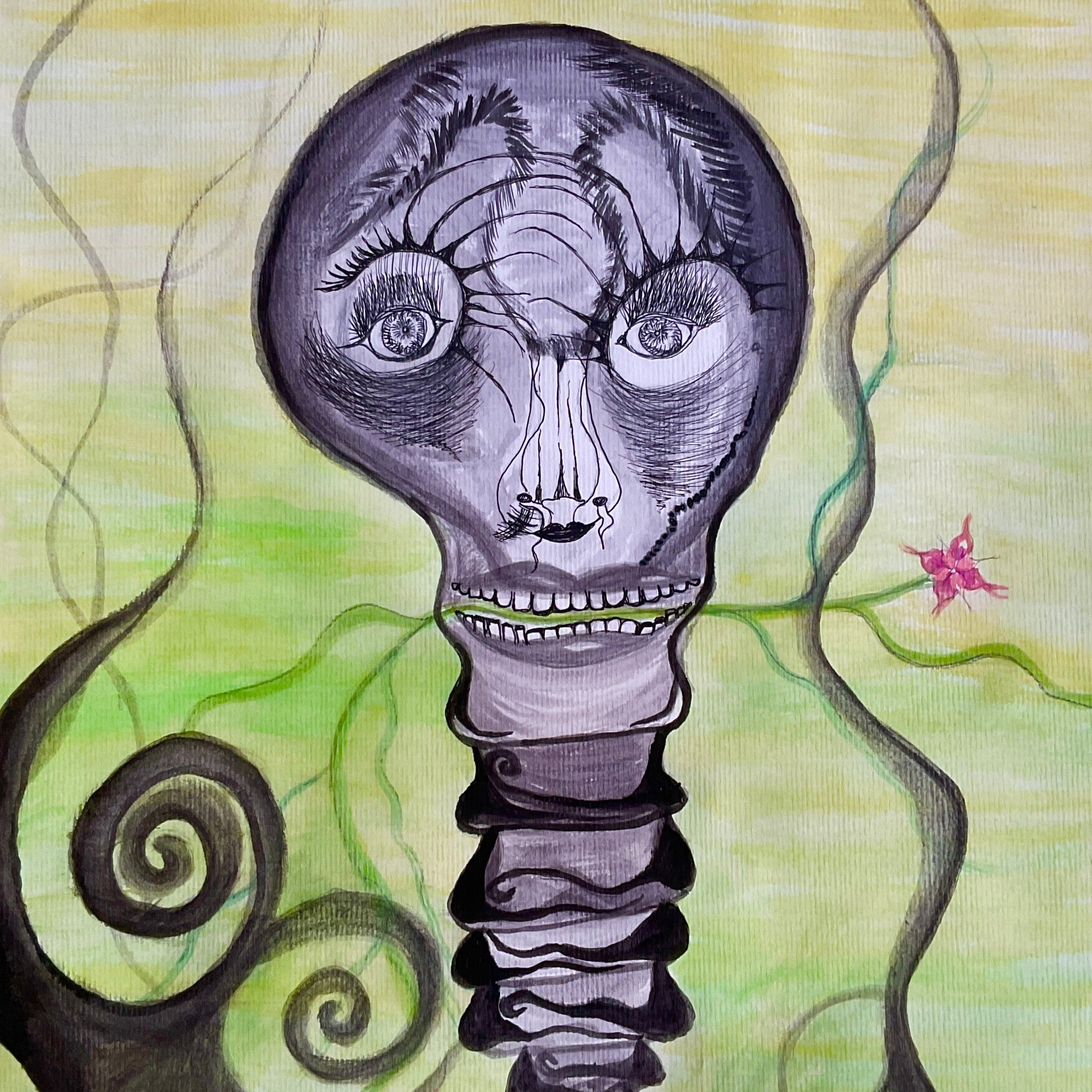 Untitled (Gray Character) by Jamie Arenas