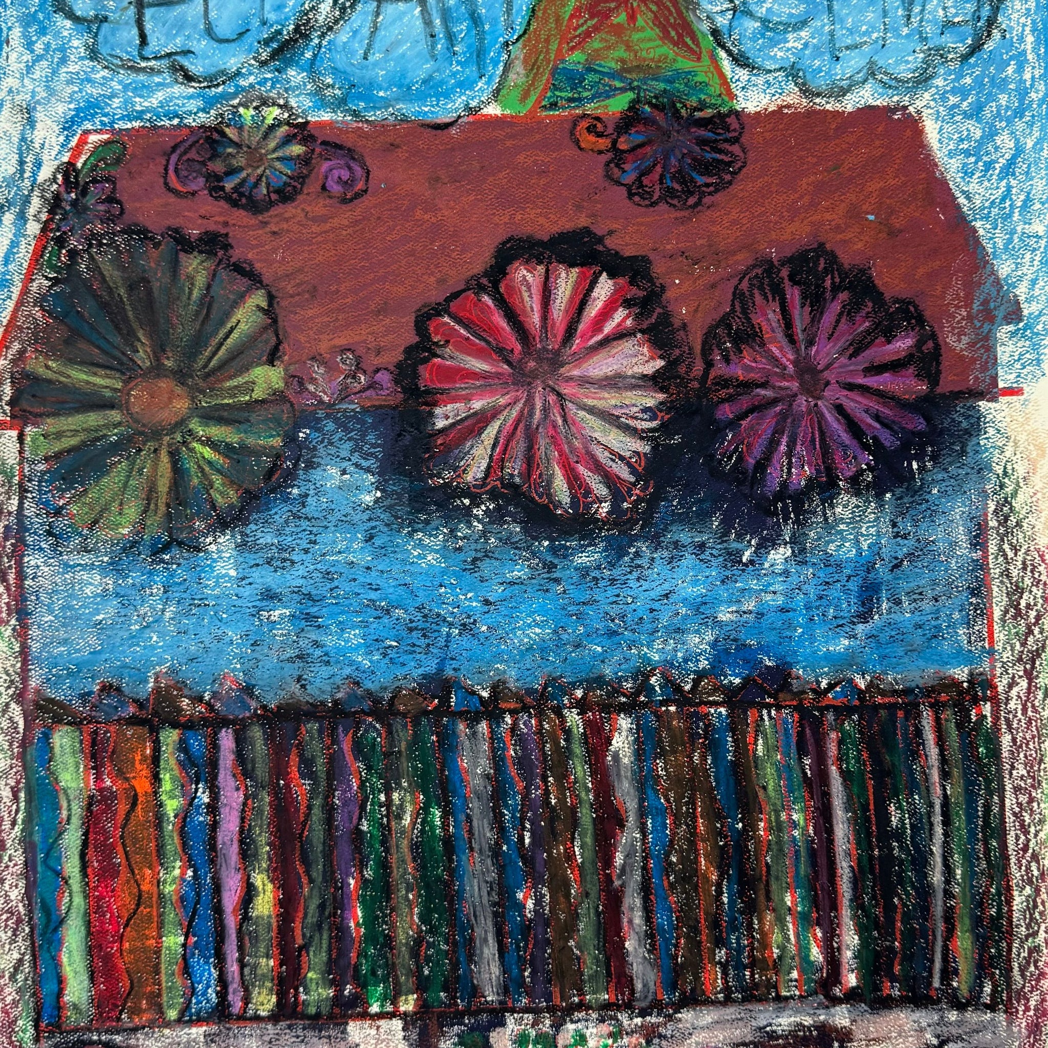 Untitled (House Shapes) by Jennifer Jovel