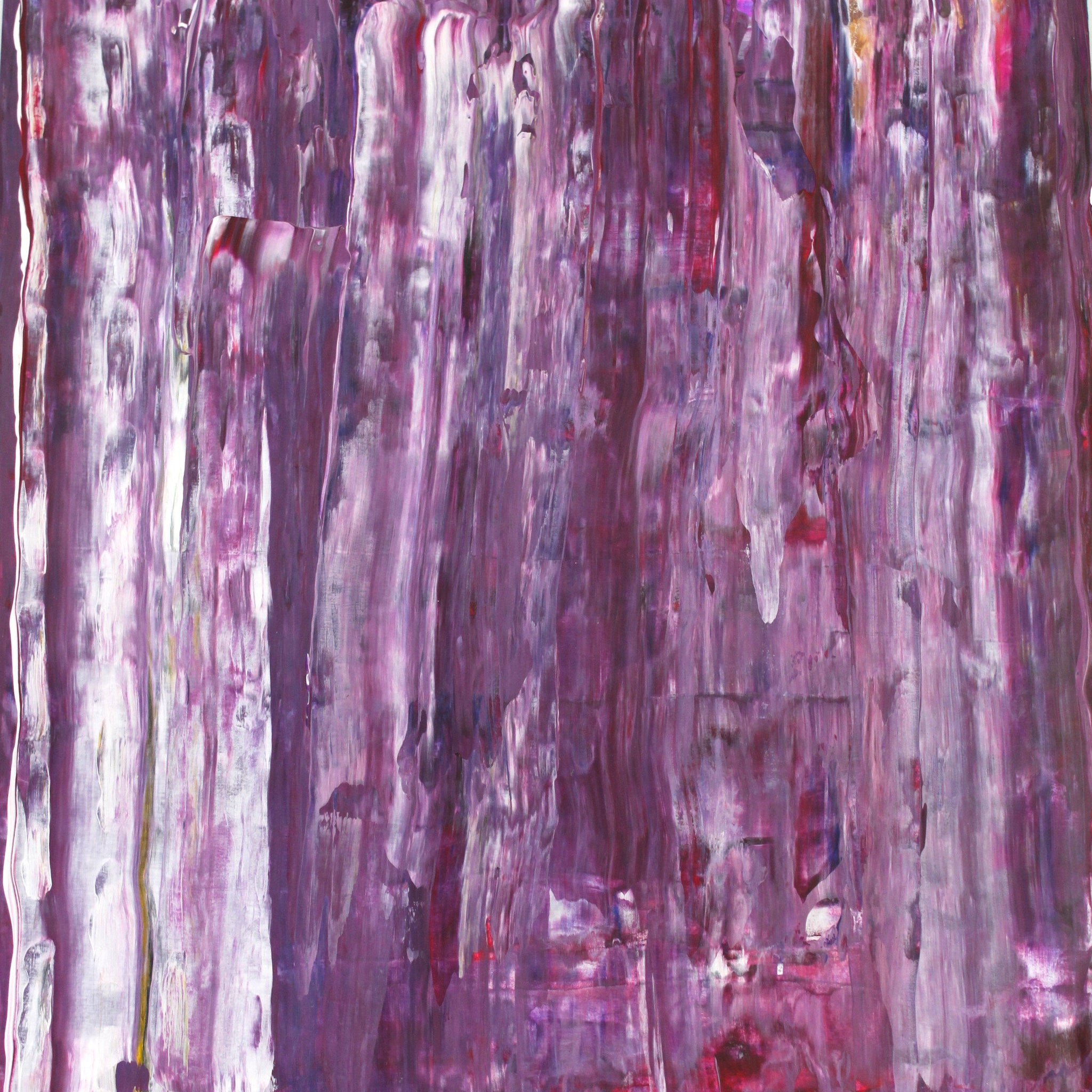 Untitled (Purple Marks) by Edward Cole