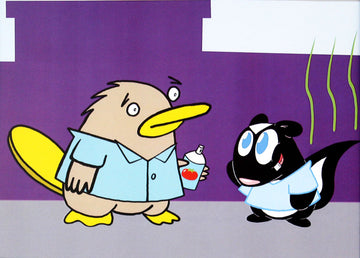 Untitled (Skunk Character) by Joemar Grant