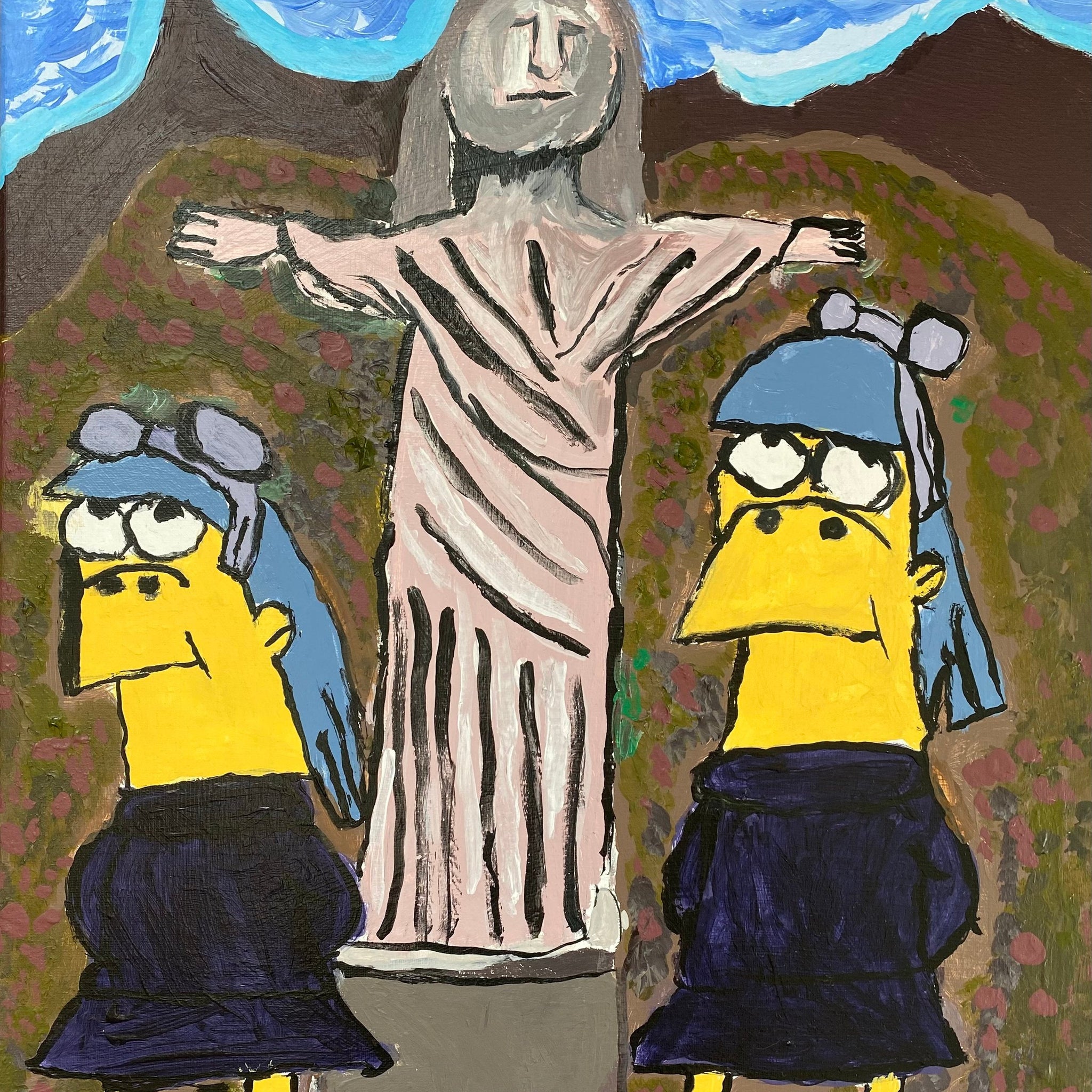Untitled (Twin Characters) by Ricardo Lopez