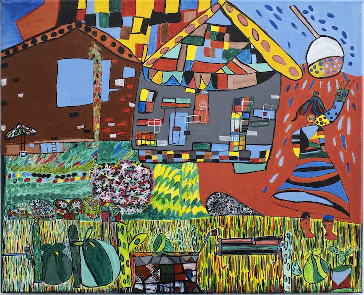 Untitled(Colorful Landscape) by Heon Choi